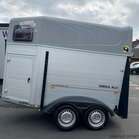 At taşıma römorku HUMBAUR Alu Single 1,5 er # 100 km/h Zulassung