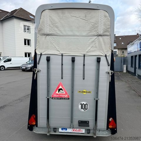 At taşıma römorku HUMBAUR Alu Single 1,5 er # 100 km/h Zulassung