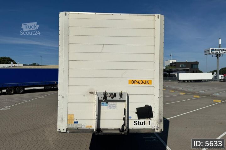 Koffer Schmitz Cargobull SCB/S3B / Disk brakes / Double stock