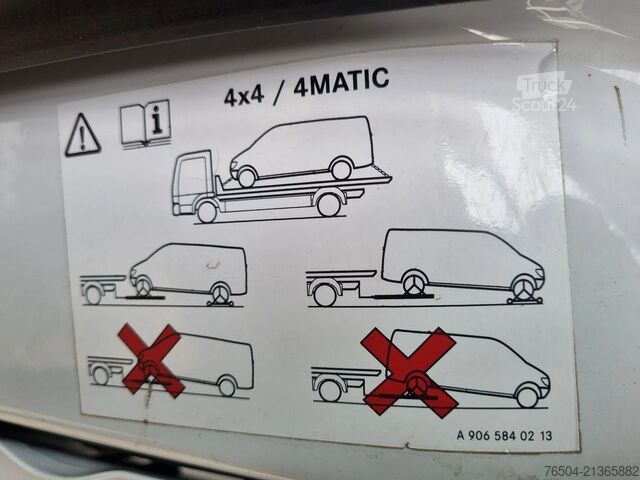 Presenning Mercedes-Benz Sprinter 316 CDI 4X4 4MATIC DC open laadbak Hui...