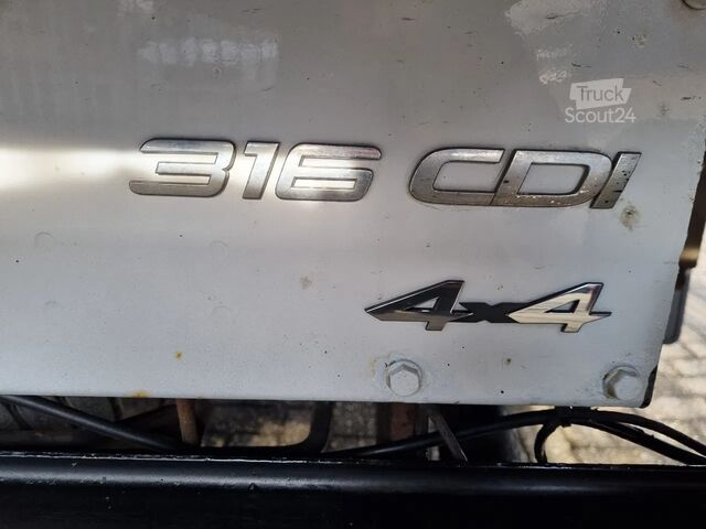 Presenning Mercedes-Benz Sprinter 316 CDI 4X4 4MATIC DC open laadbak Hui...