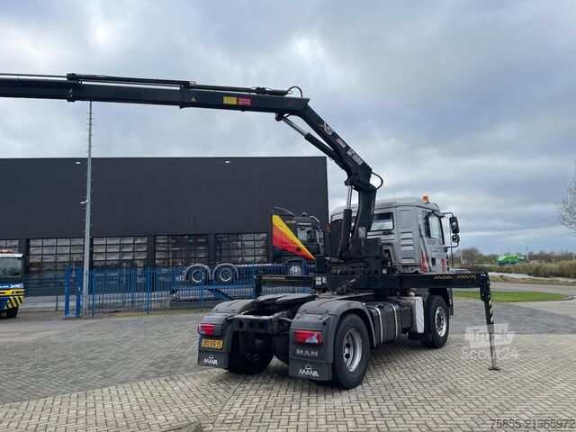 Standard-SZM MAN TGA 18.310 Hiab 166 E-3 HIDUO Crane-Kran + Remo...