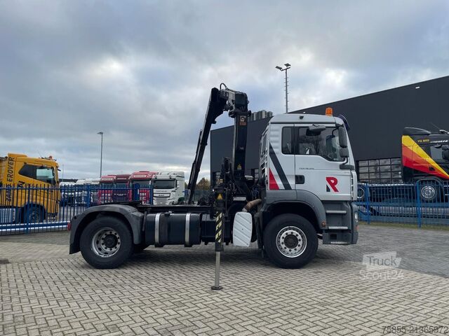 Standard-SZM MAN TGA 18.310 Hiab 166 E-3 HIDUO Crane-Kran + Remo...
