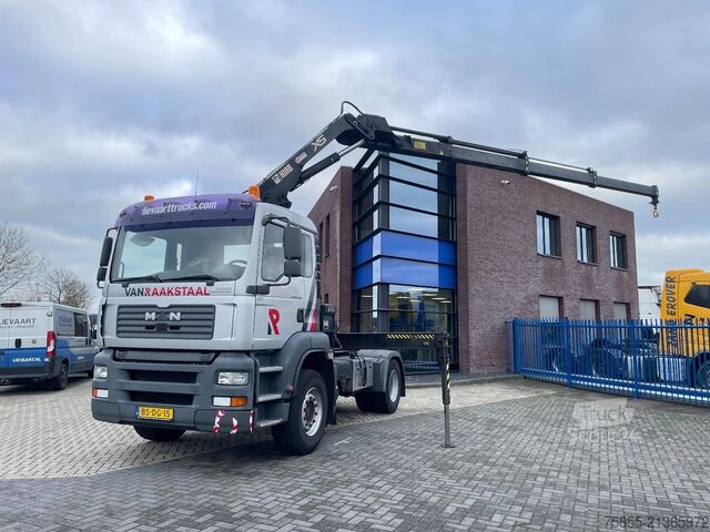 Standard-SZM MAN TGA 18.310 Hiab 166 E-3 HIDUO Crane-Kran + Remo...