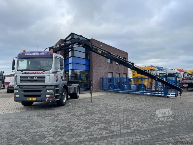 Standard-SZM MAN TGA 18.310 Hiab 166 E-3 HIDUO Crane-Kran + Remo...