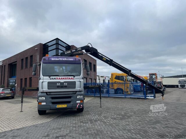 Standard-SZM MAN TGA 18.310 Hiab 166 E-3 HIDUO Crane-Kran + Remo...