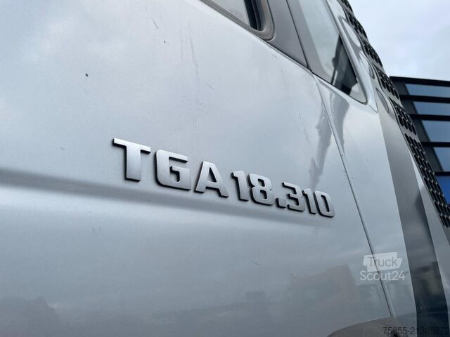 Standard-SZM MAN TGA 18.310 Hiab 166 E-3 HIDUO Crane-Kran + Remo...