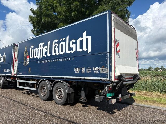 βαλίτσα WEB Trailer ZPRASQ 18 GETRÄNKE / BPW / DISC / LOADING LIFT