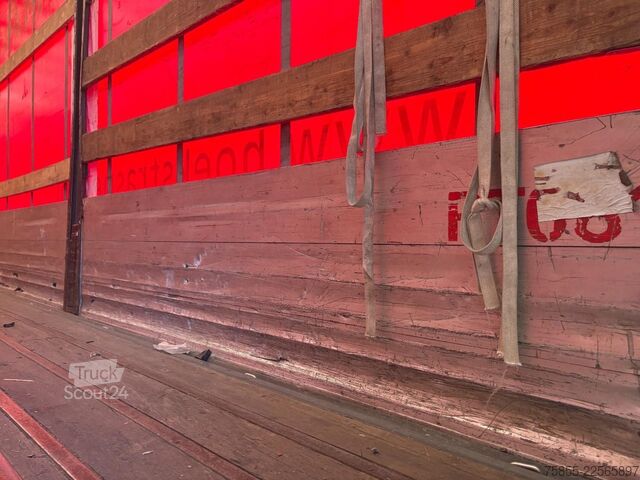 Плъзгащи се брезенти Tracon Trailers TO.S 1518 Tautliner / 2-Axle / Steering / Sideb...
