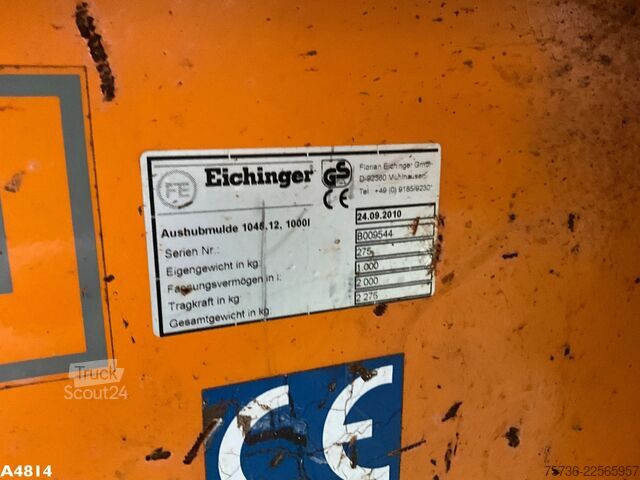 Abrollcontainer Eichinger kiepbak 1m³ 