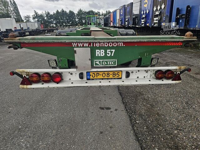 Konténerszállítás D-TEC VCC-01 FLEXITRAILER/ALL CONNECTIONS/ APK/TUV 26...