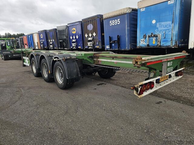 Konténerszállítás D-TEC VCC-01 FLEXITRAILER/ALL CONNECTIONS/ APK/TUV 26...
