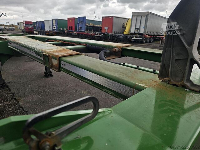 Konténerszállítás D-TEC VCC-01 FLEXITRAILER/ALL CONNECTIONS/ APK/TUV 26...