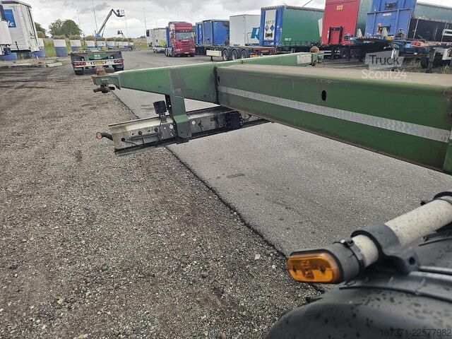 Μεταφορά εμπορευματοκιβωτίων D-TEC VCC-01 FLEXITRAILER/ALL CONNECTIONS/ APK/TUV 26...