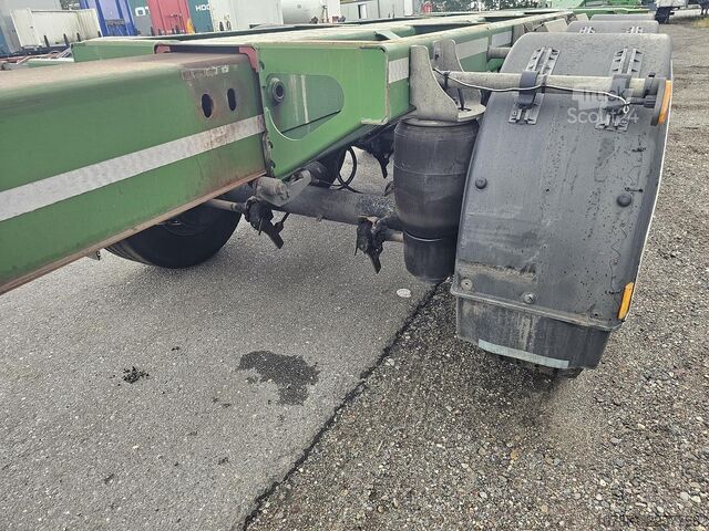Μεταφορά εμπορευματοκιβωτίων D-TEC VCC-01 FLEXITRAILER/ALL CONNECTIONS/ APK/TUV 26...