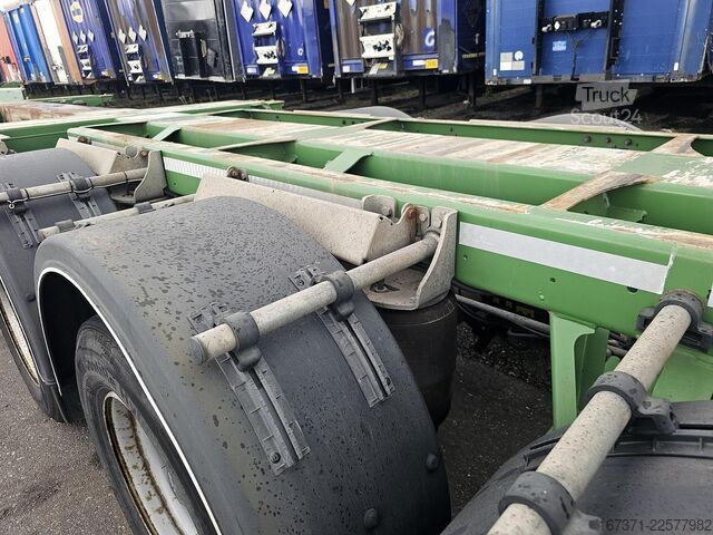 Μεταφορά εμπορευματοκιβωτίων D-TEC VCC-01 FLEXITRAILER/ALL CONNECTIONS/ APK/TUV 26...