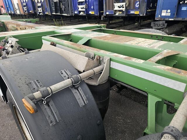 Μεταφορά εμπορευματοκιβωτίων D-TEC VCC-01 FLEXITRAILER/ALL CONNECTIONS/ APK/TUV 26...