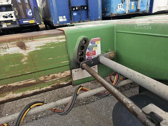 Μεταφορά εμπορευματοκιβωτίων D-TEC VCC-01 FLEXITRAILER/ALL CONNECTIONS/ APK/TUV 26...