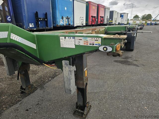 Μεταφορά εμπορευματοκιβωτίων D-TEC VCC-01 FLEXITRAILER/ALL CONNECTIONS/ APK/TUV 26...