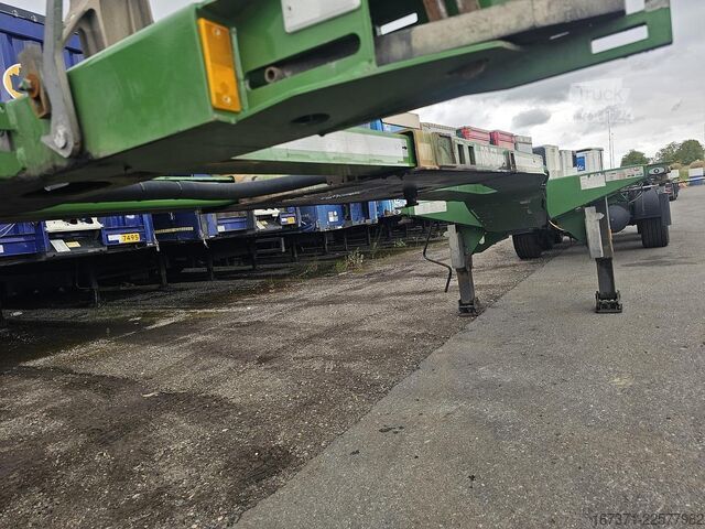 Μεταφορά εμπορευματοκιβωτίων D-TEC VCC-01 FLEXITRAILER/ALL CONNECTIONS/ APK/TUV 26...