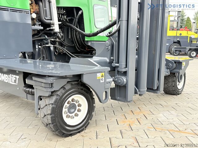 Dört yollu forklift Combilift C4500 WIDE FORK POSITIONER DIESEL DUPLEX