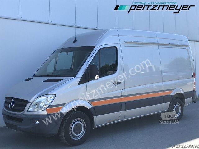 Furgoneta de caja alta Mercedes-Benz Sprinter 316 CDI Kawa L2H2, Klima, Standh., AHK 2,8 t.