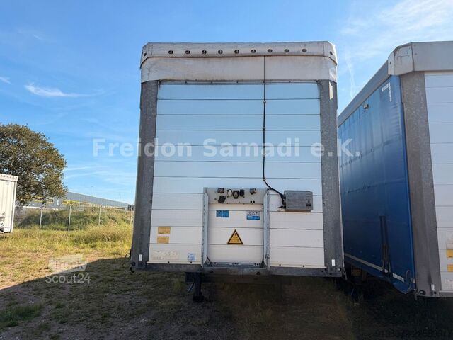 Öppen semitrailer med kapell SCHMITZ CARGOBULL SCB*S3T Standard Liftachse