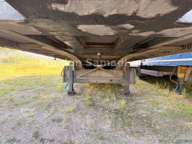 Öppen semitrailer med kapell SCHMITZ CARGOBULL SCB*S3T Standard Liftachse