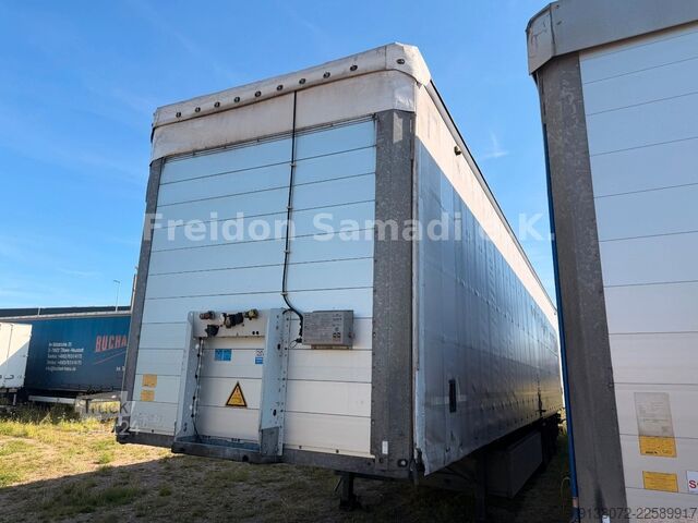 Öppen semitrailer med kapell SCHMITZ CARGOBULL SCB*S3T Standard Liftachse