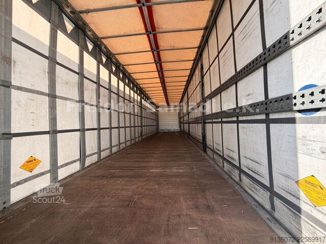 Öppen semitrailer med kapell SCHMITZ CARGOBULL SCB*S3T Standard Liftachse