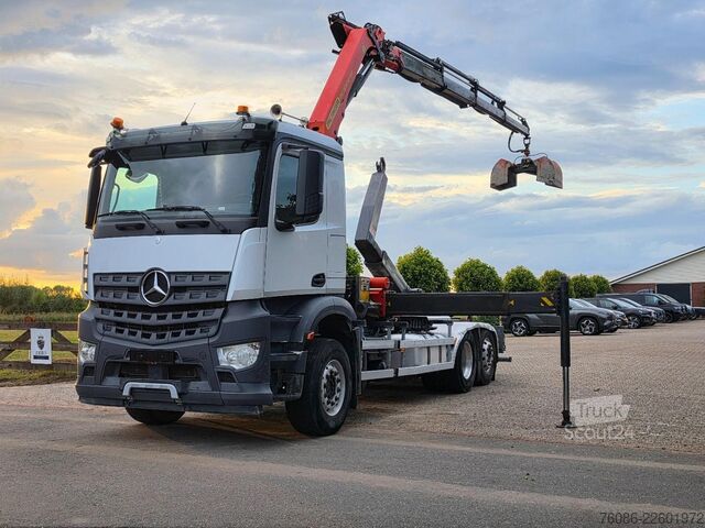 Система за рамо с кука Mercedes-Benz Arocs KRAAN/HAAK!! EURO6!! BELGIUM TRUCK!