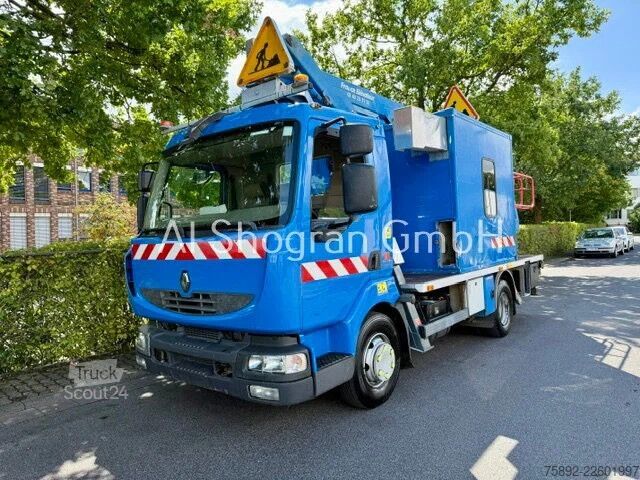 Pacelšanas platforma Renault Midlum 180 Arbeitsbühne / 15mtr / Euro5