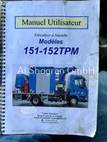 Подемна платформа Renault Midlum 180 Arbeitsbühne / 15mtr / Euro5