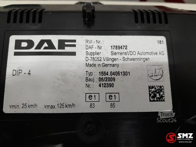 Cruscotto Daf Occ instrumentenpaneel DAF