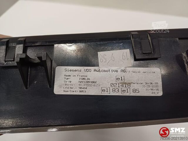 Instrument panel Man Occ instrumentenpaneel MAN