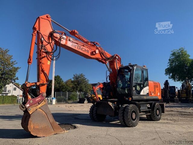 Riteņu ekskavators Hitachi ZX190W-5B