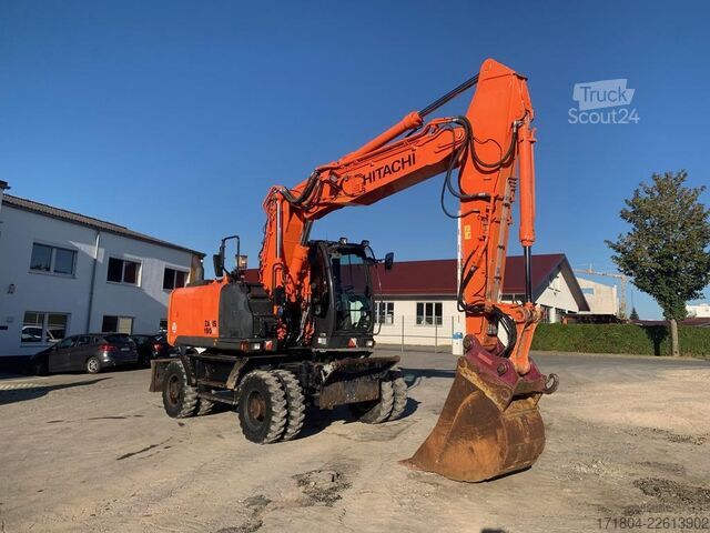 Riteņu ekskavators Hitachi ZX190W-5B
