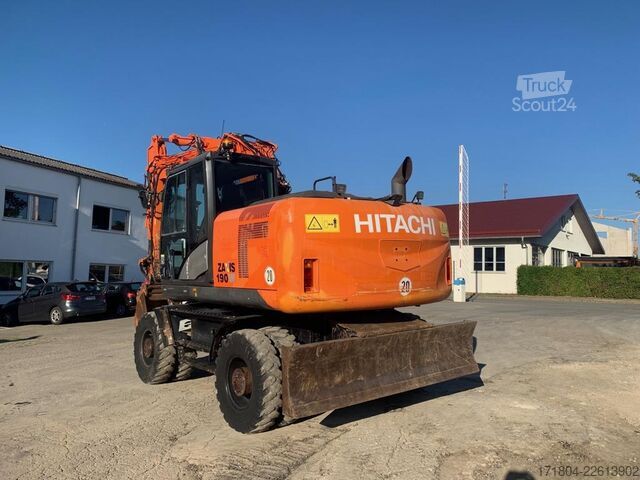 Riteņu ekskavators Hitachi ZX190W-5B