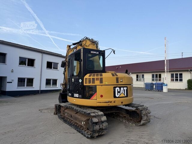 Miniekskavators Caterpillar 308 D