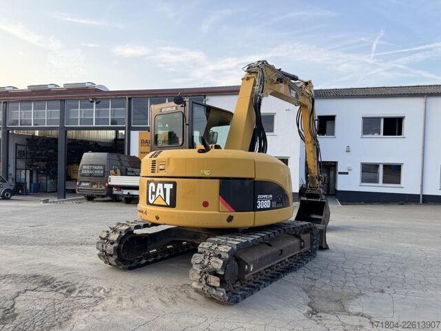 Miniekskavators Caterpillar 308 D