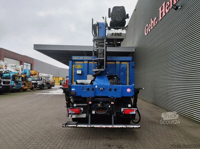 Автомобил с кран MAN TGS 26.480 6x4 Meiller 3 Seitenkipper Penz 20LP...