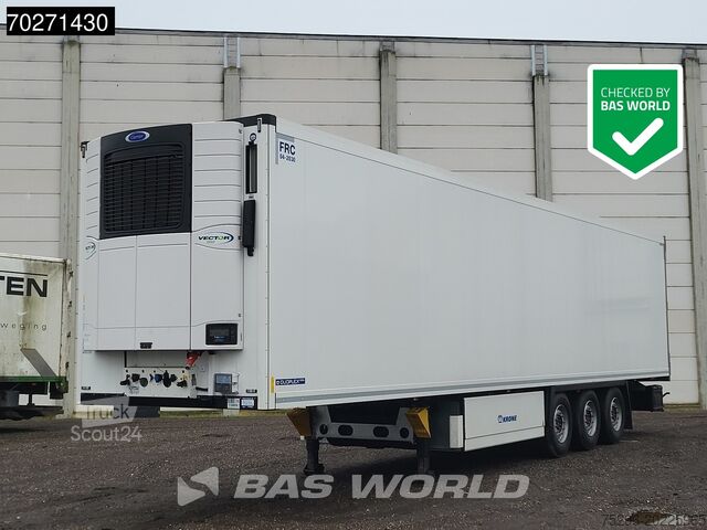 Transport refrigerat/congelat Krone Carrier Vector 1550 NEW Liftachse Palettenkasten