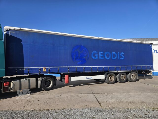 Semirremolque abierto con toldo Krone SD