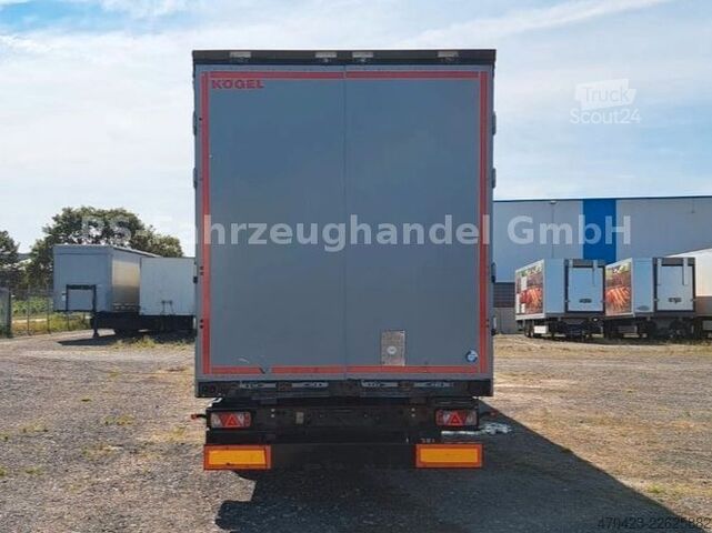 Brandalı açık yarı römork KÖGEL SN24*Edscha*LiftA*PalKa