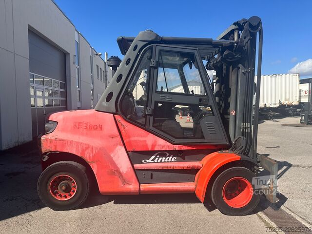 Veículo comercial Linde H80D-01 900 Diesel BJ2012 170000h guter Zustand