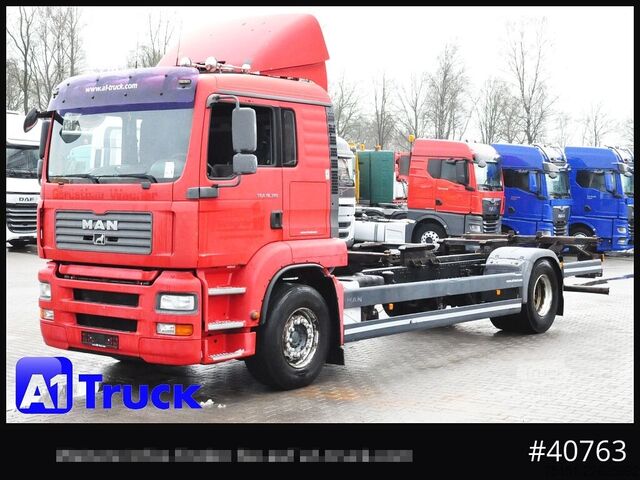 شاحنة ذات هياكل قابلة للتبديل MAN TGA 18.310 LL  BDF 7.45  Klima BDF
