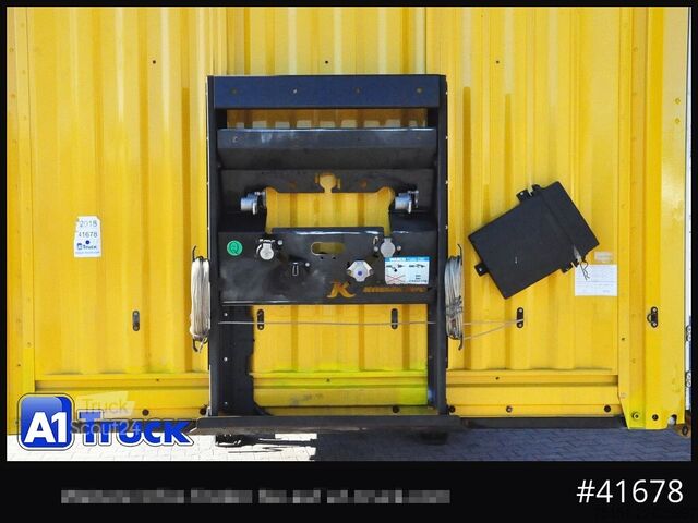 مقطورة نصفية مفتوحة مع قماش مشمع Kässbohrer Mega Trailer, Code XL, Aluplank,