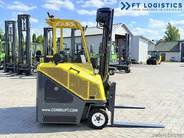 Wózek widłowy czterokierunkowy Combilift CB3000 DIESEL TRIPLEX 5500 FREE-LIFT
