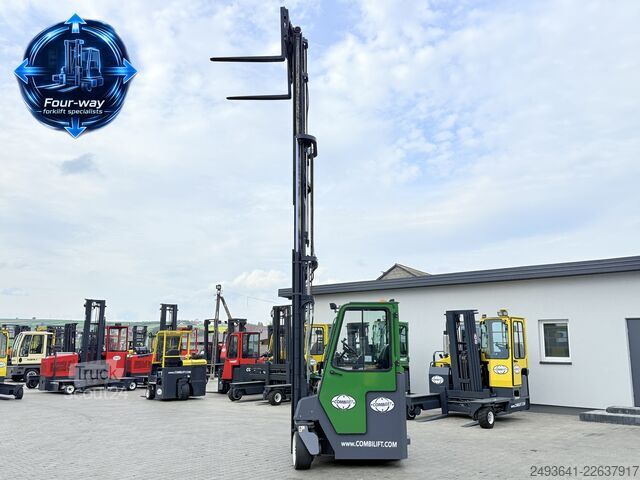 Wózek widłowy czterokierunkowy Combilift CB4000 GAS TRIPLEX 6800 POSITIONER CABIN