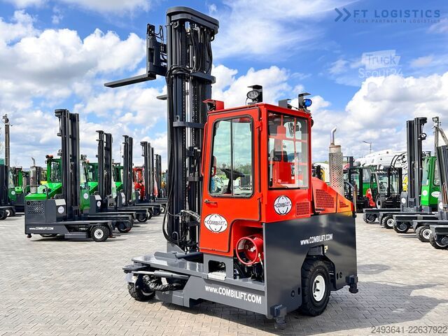 Četrvirzienu iekrāvēja kravas automašīna Combilift C4000 / GAS / TRIPLEX / 9300MM /LIKE NEW